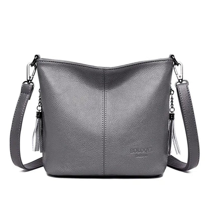 Luxury Leather Crossbody Shoulder Bags for Women