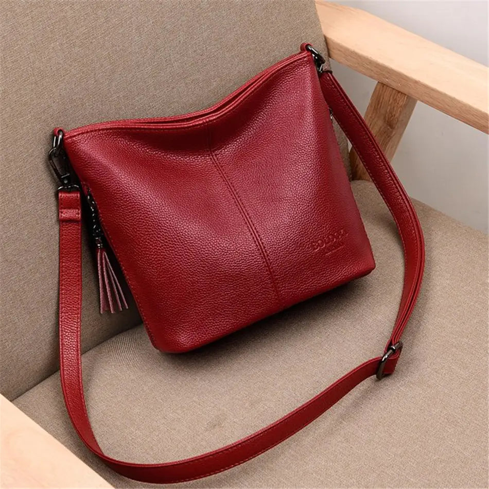 Luxury Leather Crossbody Shoulder Bags for Women