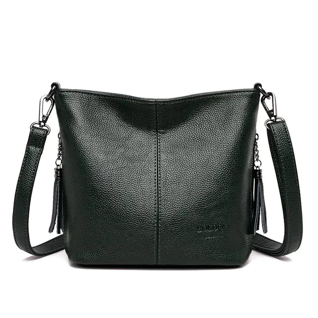 Luxury Leather Crossbody Shoulder Bags for Women