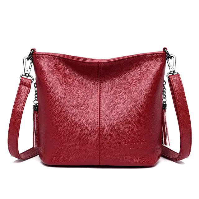 Luxury Leather Crossbody Shoulder Bags for Women